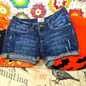 Short Denim Shorts Size 3, GRG Montreal